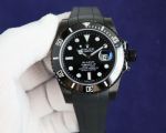 ROLEX Submariner Rubber Strap 904L Steel 3135 Automatic Movement Watch
